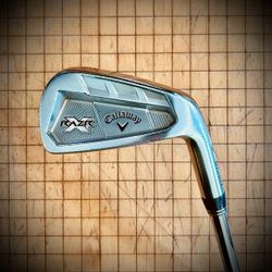 Callaway RAZR-X Forged 6i Used Men's R/H 37.5" Stiff S-300 New Grip Excellent!