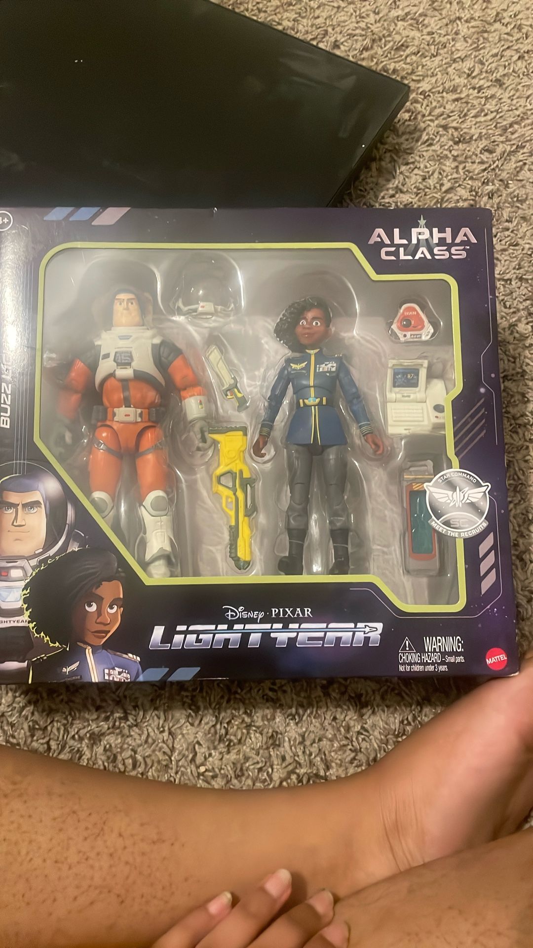 Disney Pixar Lightyear 2022 Alpha Class Buzz & Alisha Hawthorne 2 Pack Toys