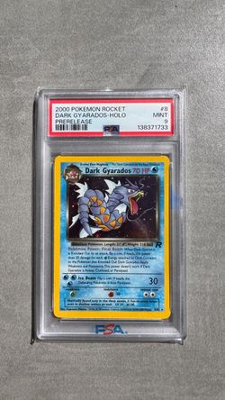 Dark Gyarados Holo PSA 9 Mint Pre-Release
