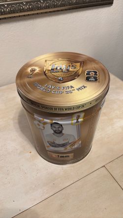Lays fifa World Cup 26 empty tin