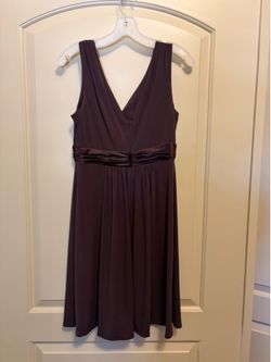 Formal chocolate dress