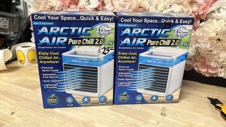 Artic air portable evaporative cooler