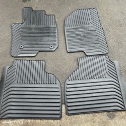 Floor Mats from a 2025 Silverado Crew Cab