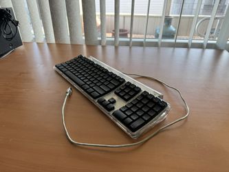 VINTAGE Apple Mac Pro Keyboard Black Rare M7803