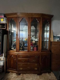 Vitrina de madera