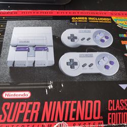 Super Nintendo Classic Edition + 30 Games