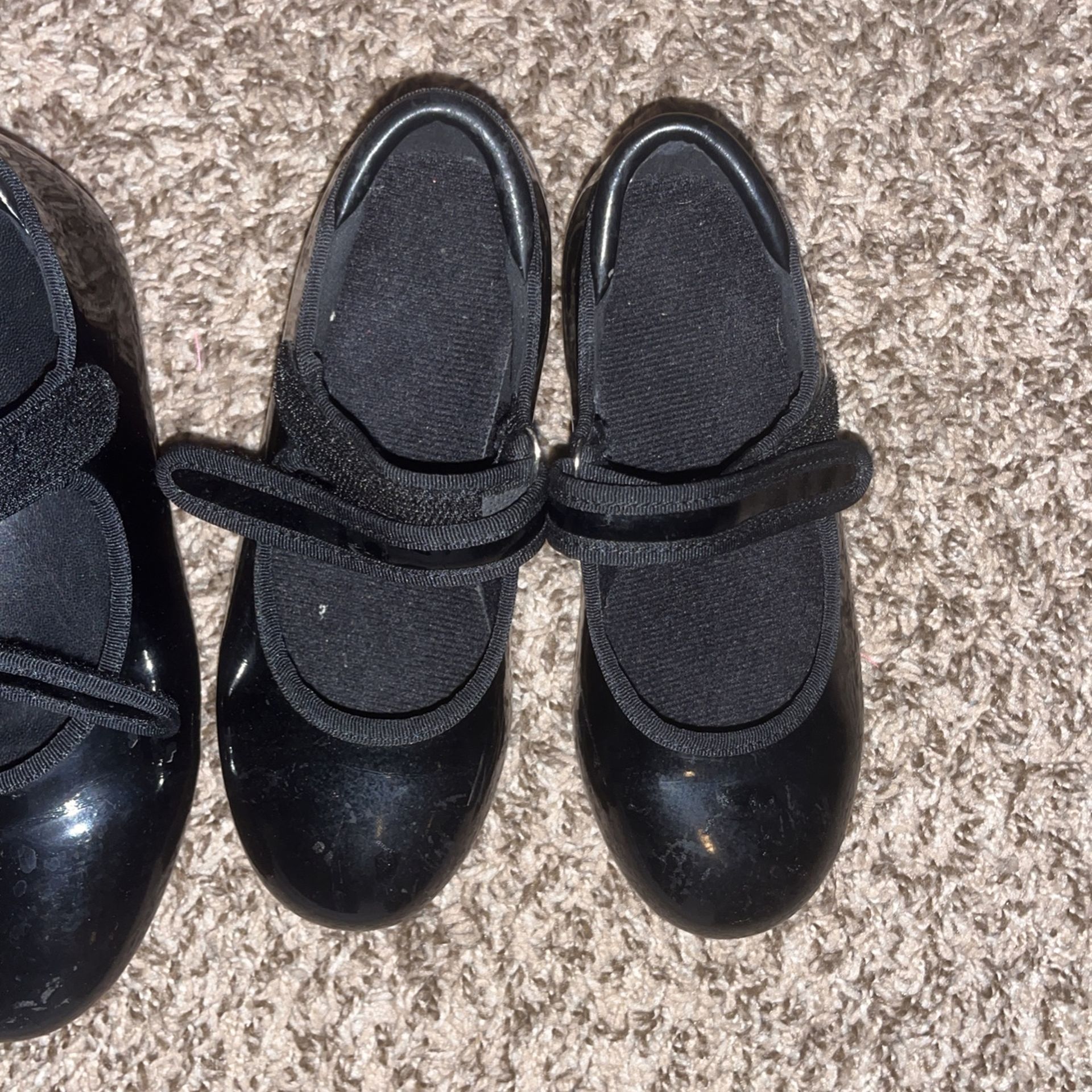 Tap shoes and jazz shoes