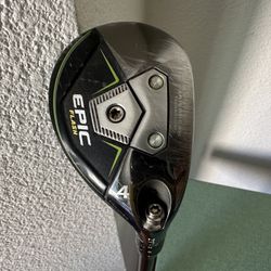 Callaway Epic Flash 21 degree 4 Hybrid Mitsubishi Tensei AV 65 Regular Flex RH