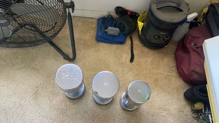 chrome dumbbells