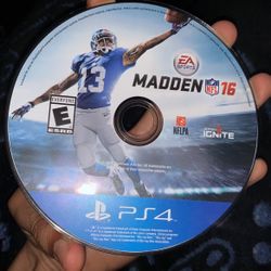 Madden 16 Ps4 