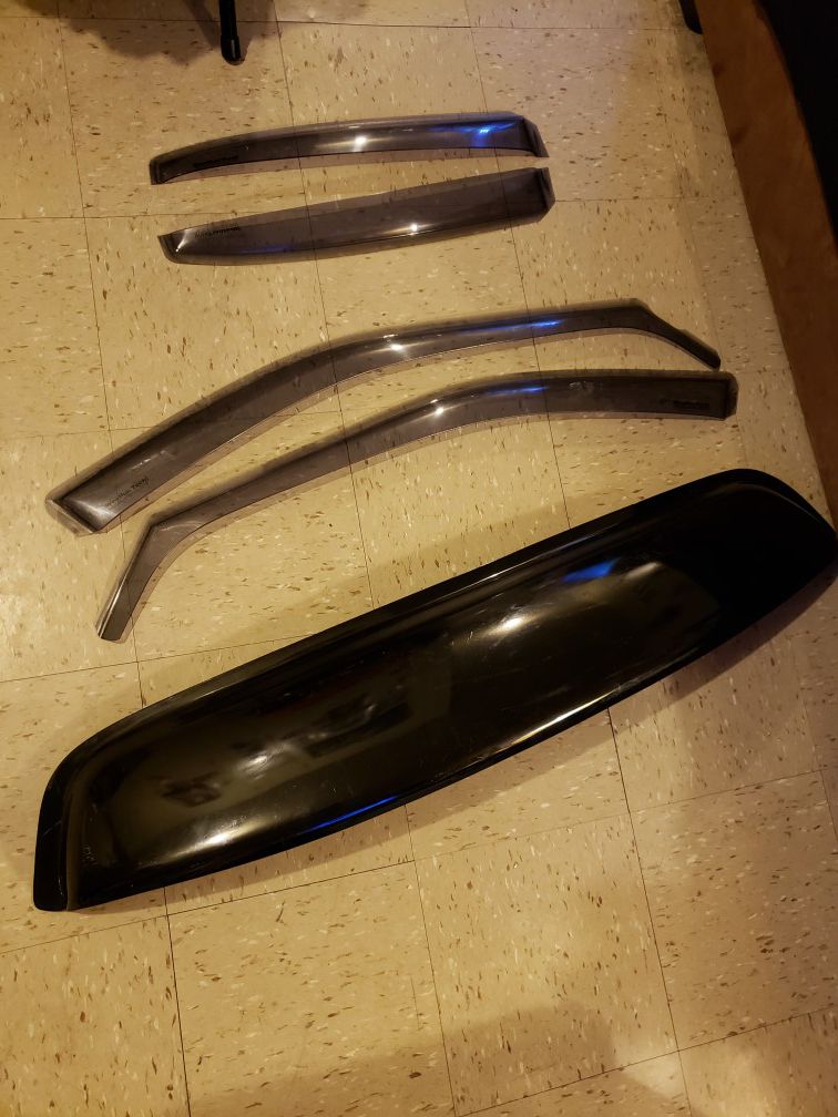 Car parts... 4th gen Max Whether teck window guards