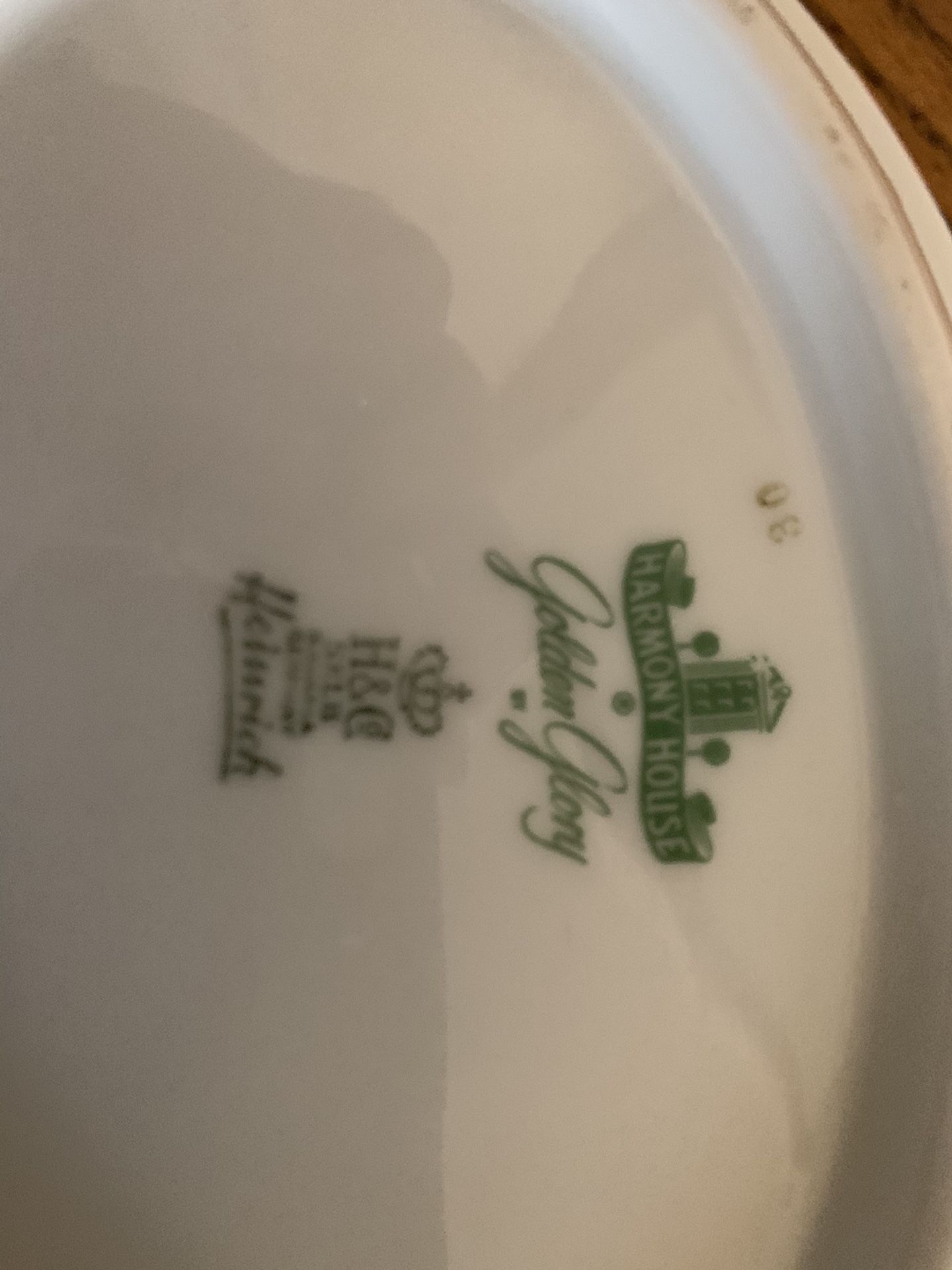 Vintage Heinrich platters and bowl