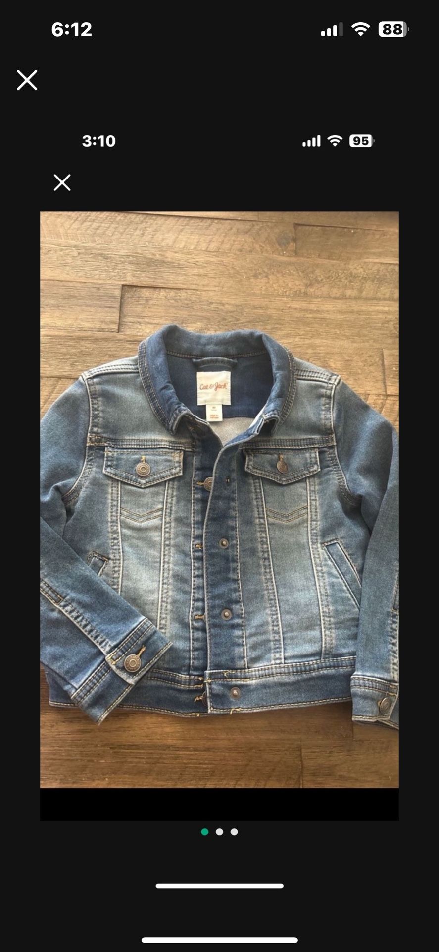 Toddler Girl Jean Jacket