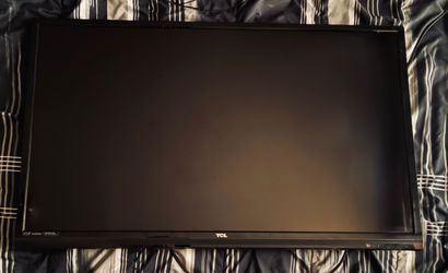 Non-Working 40” TCL Flat-Screen 1080p LED TV-PARTS ONLY!