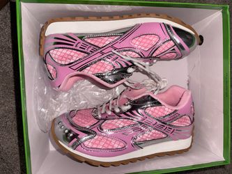Pink sneaker