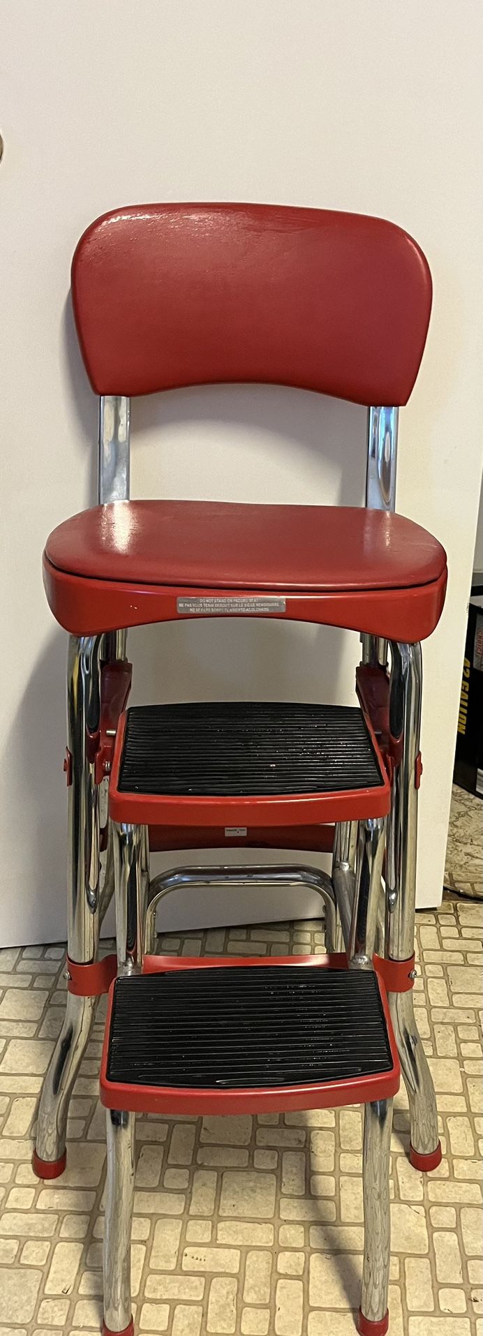 Old Fashioned Step Stool Chair