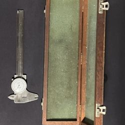 Mitutoyo 6 Inch Dial Caliper, With Box
