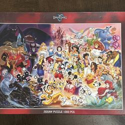 Disney Kingdom Hearts Jigsaw Puzzle 1000 Pieces