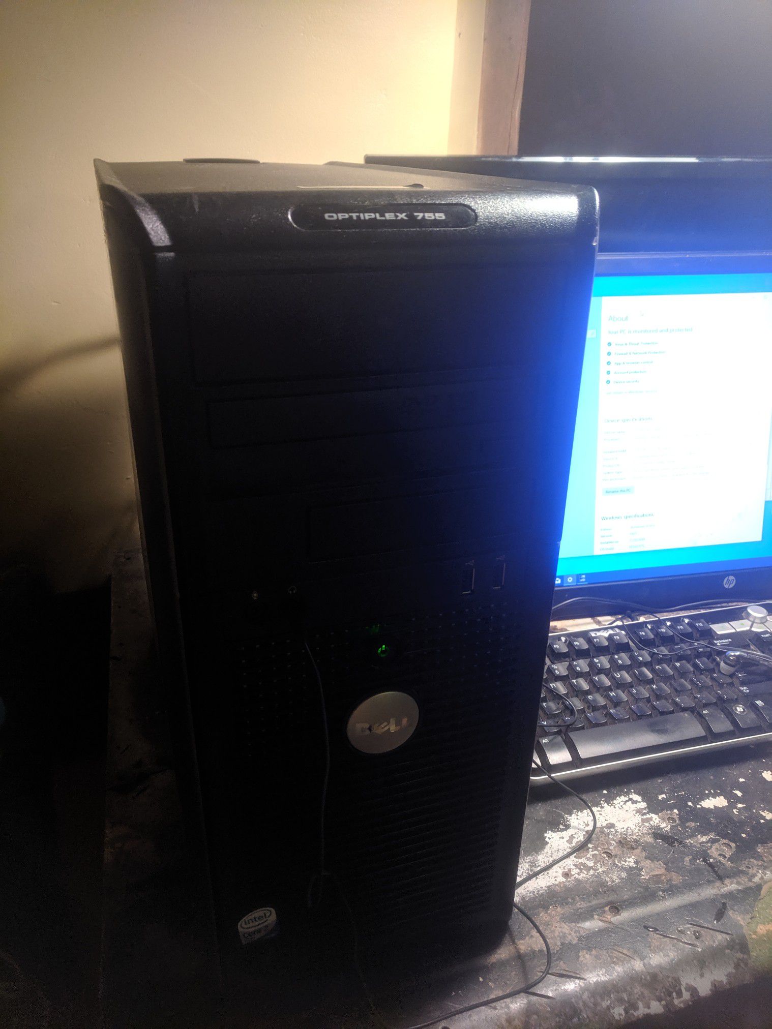 Gaming PC 8gb ram GTX 460 Special Edition 1gb graphics Win10 Pro