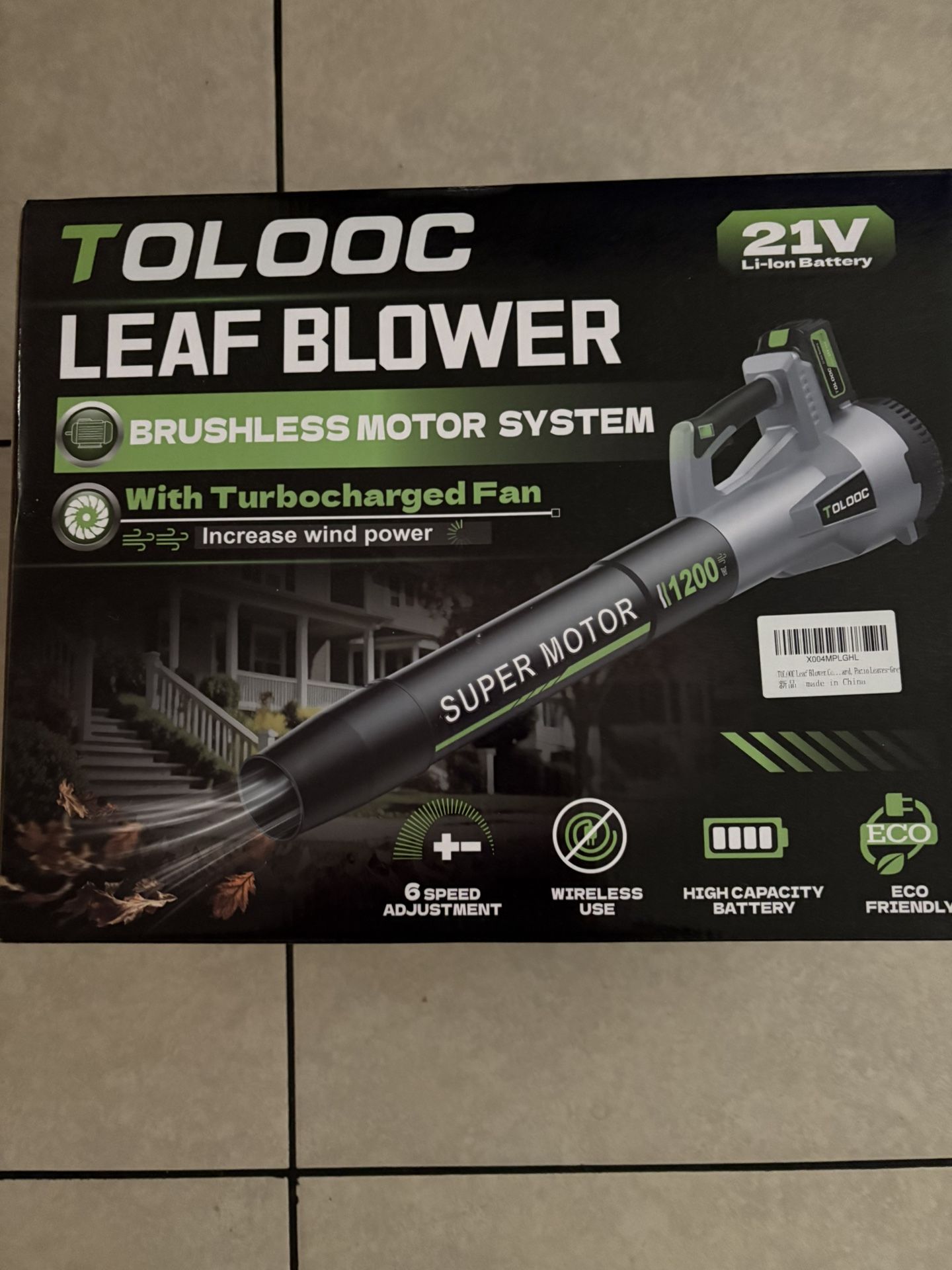 Tolo Oc Leaf Blower