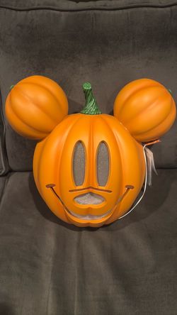Home Depot Mickey Pumpkin