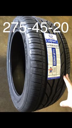 4 new 275-45-20