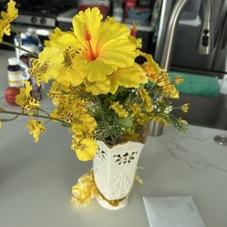 Flower.  Vase 