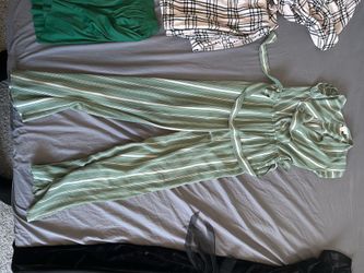 Women green jumpsuit