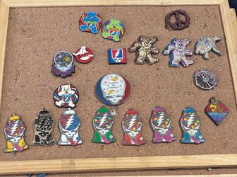 Grateful Dead Pin Collectin