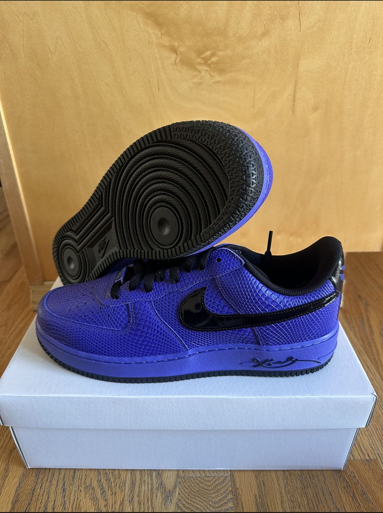 Nike Air Force 1 Low Kobe Bryant FC Barcelona II7062-500 Size 12 Brand New