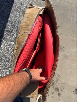 Universal car seat covers red