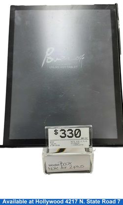 Boox Note Air 2 Plus Black Tablet