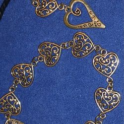 Necklace Earrings Bracelet Set