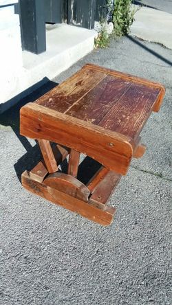 Rustic bench or coffee table