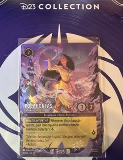D23 pocahontas