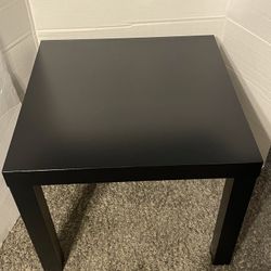 IKEA Lack - Small Coffee Table, Side Table Black, Lightweight, Compact design makes it easy for small living areas or apartments.  Measurements:  22" 