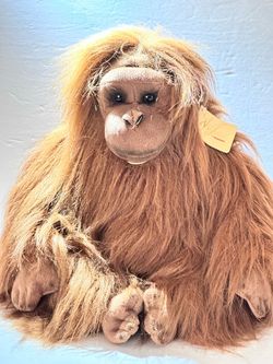 Collectors Aurora Nature Plush Orangutan Stuffed Animal