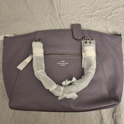 Purple Coach Purse 