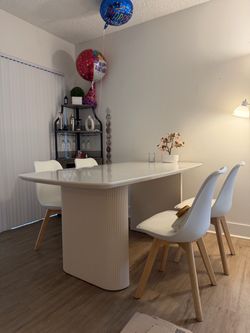 Modern Dining Table Set, with chairs