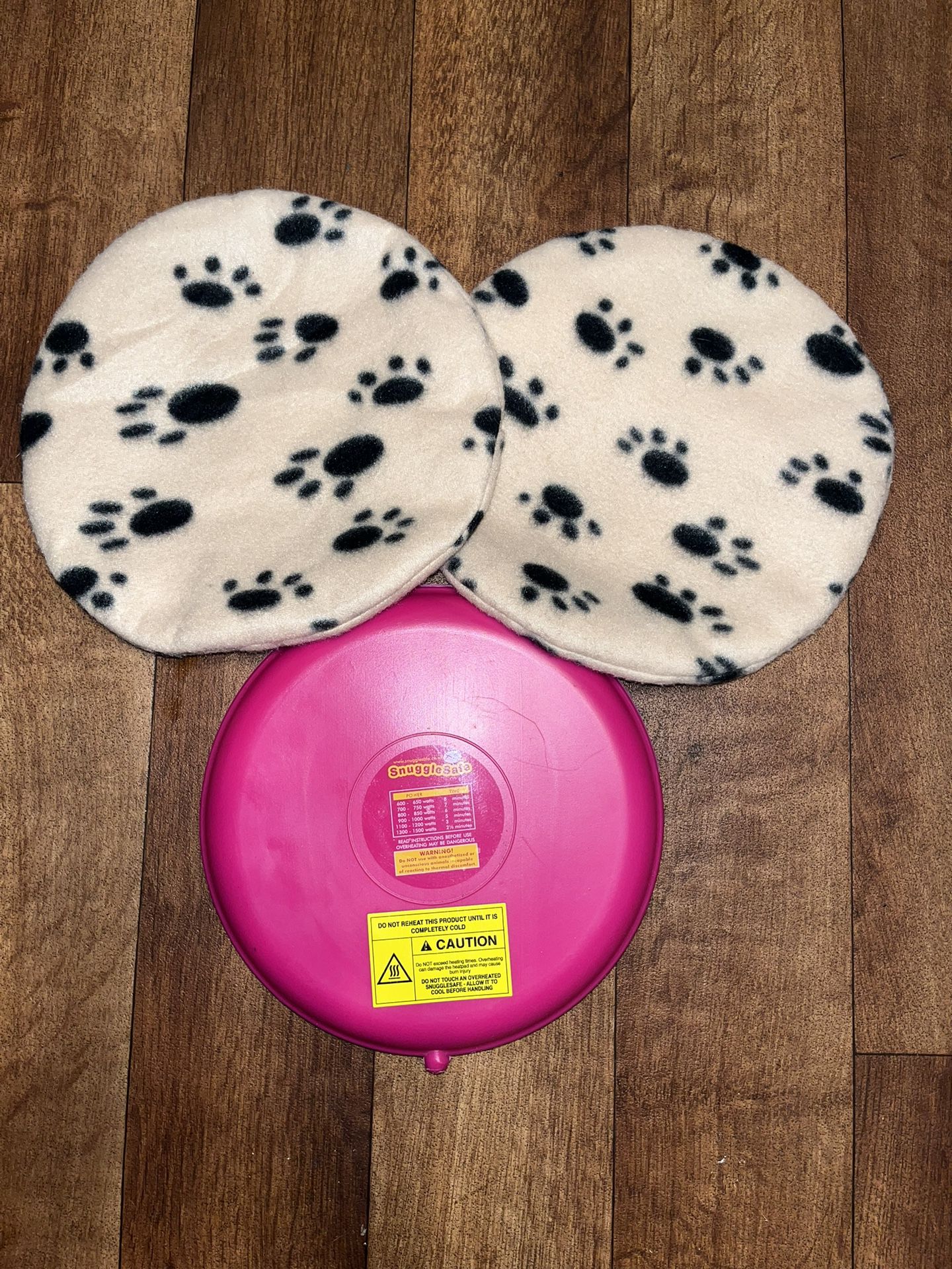 Pet Heating Pad Microwave, Snuggle Warming Safe Outdoor Newborn Kitten Puppy Pet Bed Warmer, Gel Reusable Heat Disc, Waterproof Heating Disk for Dog, 