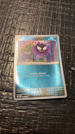 Gastly Holo Pokémon Card 048/088