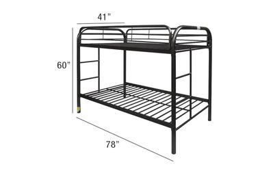 Ashley’s Furniture Metal Twin Bunk Beds