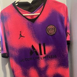 PSG 2020/21 Jordan  4TH Away Purple Jersey -XL