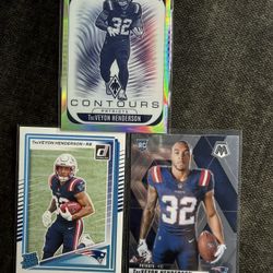 Treveyon Henderson Rookie Card Lot