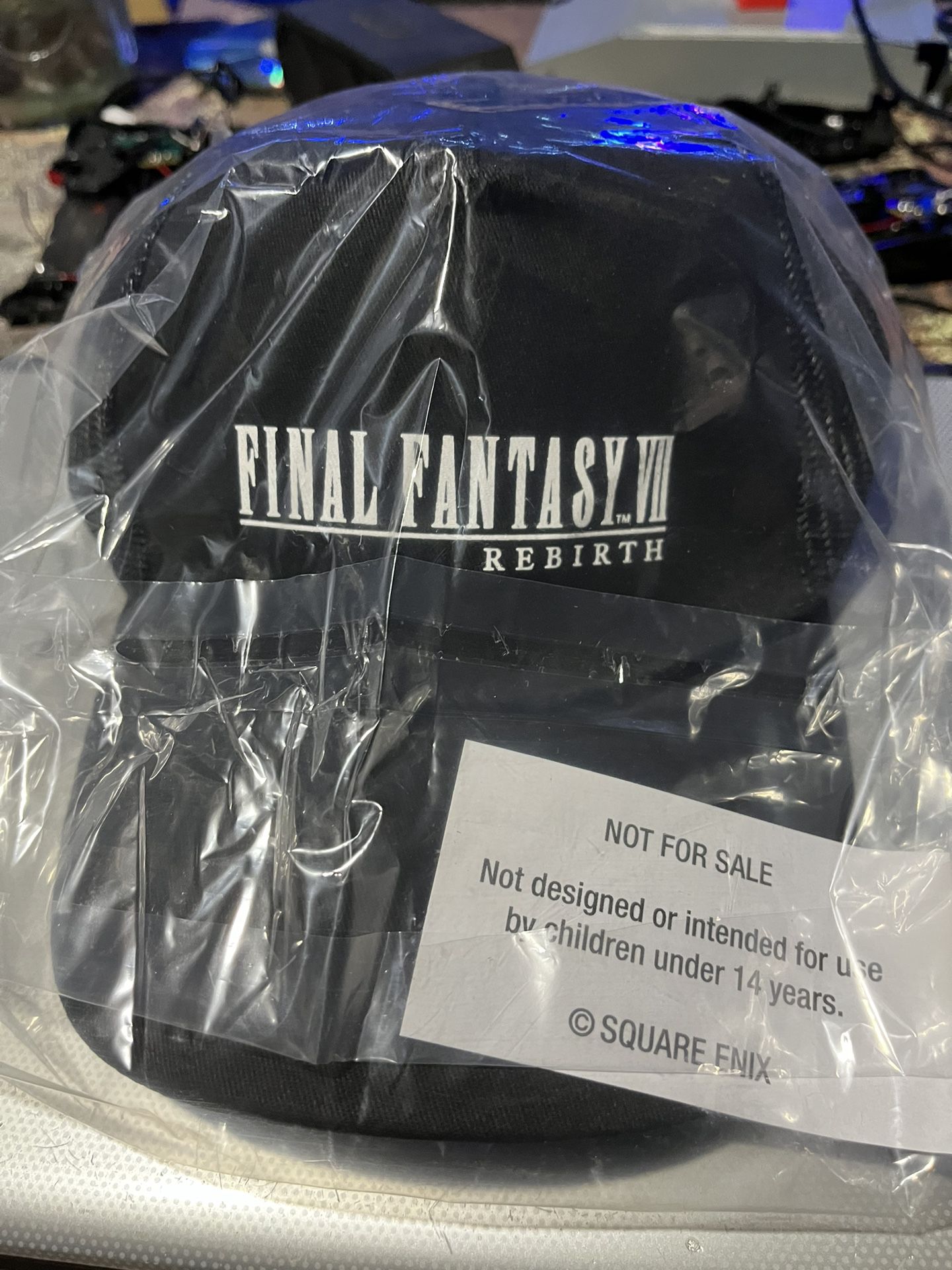 Final Fantasy VII Rebirth Game Stop Promotional Hat.