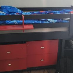 Kids Bed With Mattress