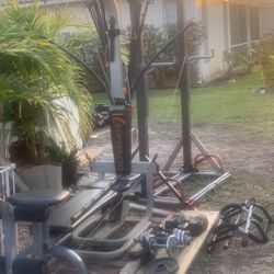 Weight/Exercise equipment Everything in Good Condition 