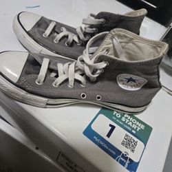 Gray Converse 