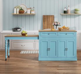 Kitchen Island/ Dining Table /Mesa comedor