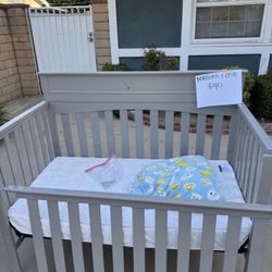 Crib And Mattress
